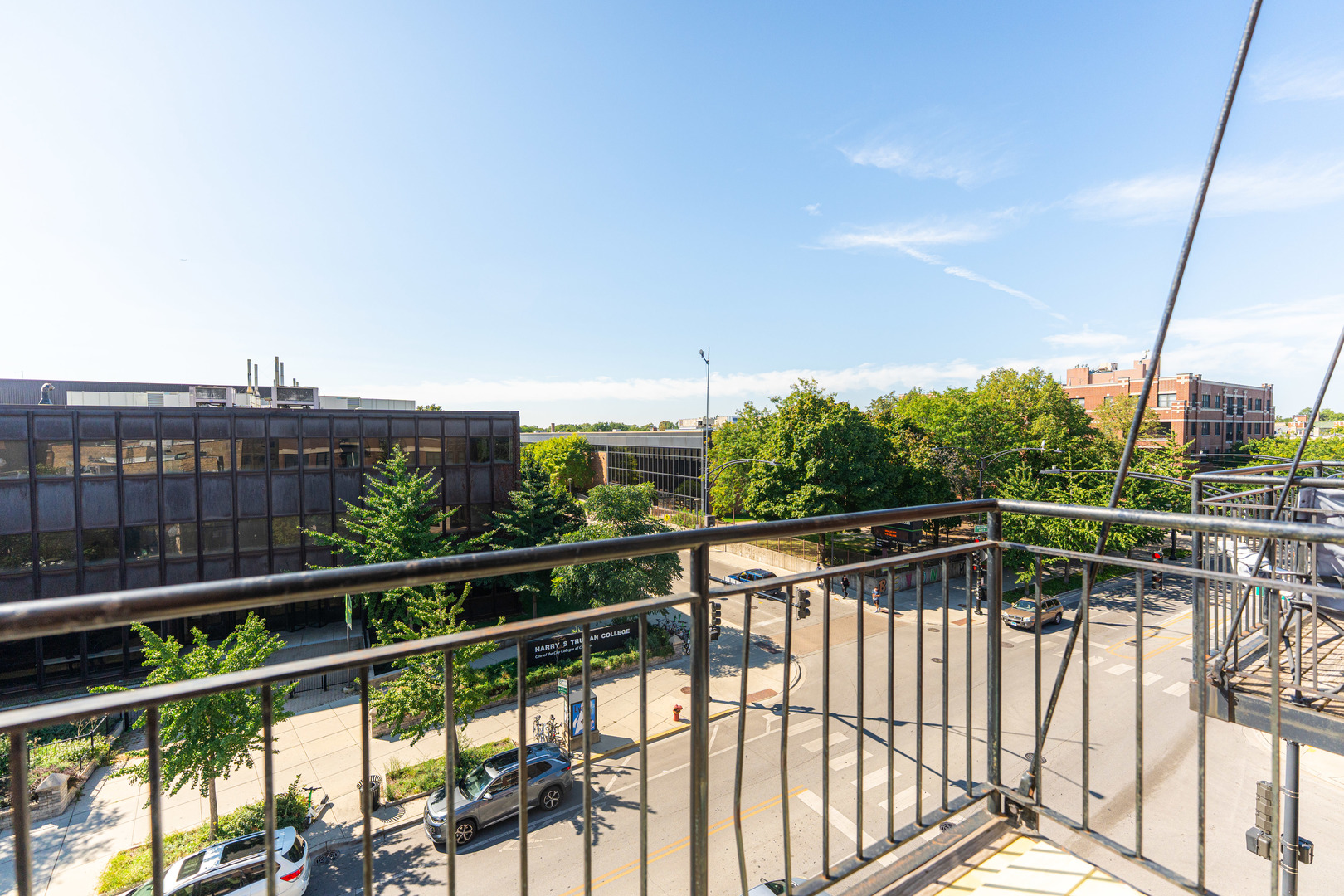 4603 North Racine Avenue, Unit 403 Chicago, IL 60640 - Photo 10 of 21 a view of a balcony