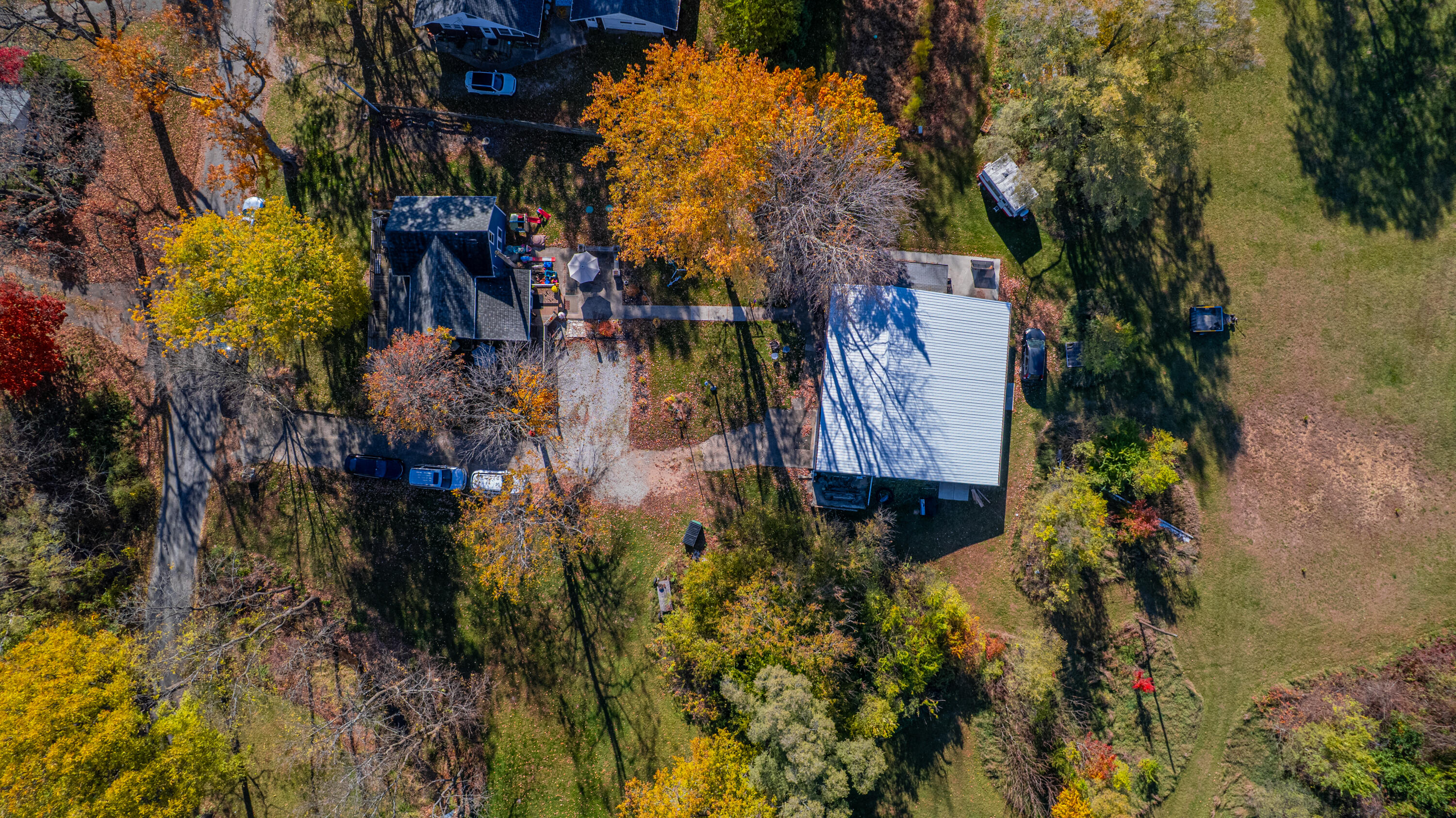 5099 Sage Road Plymouth, IN 46563 - Photo 32 of 35 a sign that is sitting in the middle of a forest