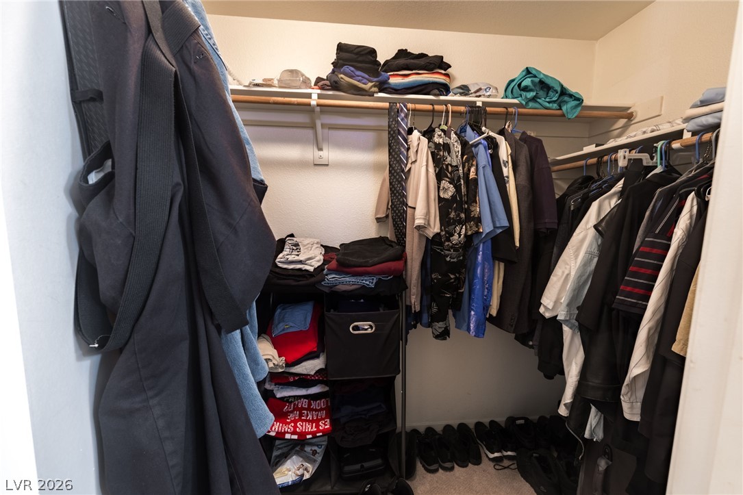 4994 Mascaro Drive Las Vegas, NV 89122 - Photo 14 of 30 Functional closet space offers efficient garment and shoe storage.