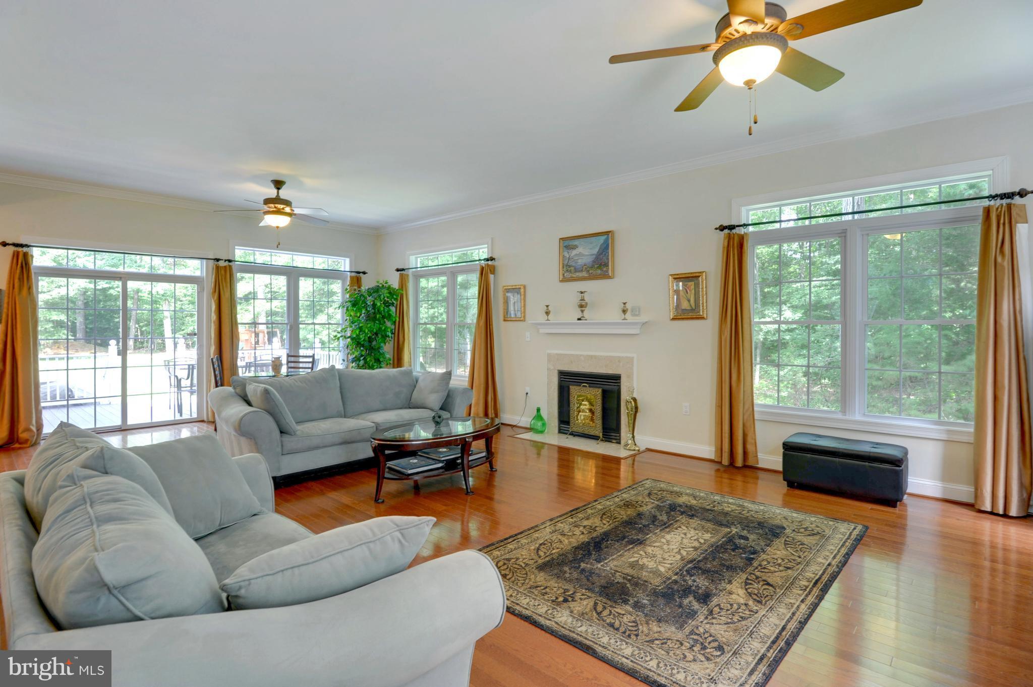 9440 Billingsley Road White Plains, MD 20695 - Photo 11 of 30 a living room with furniture a rug and a fireplace