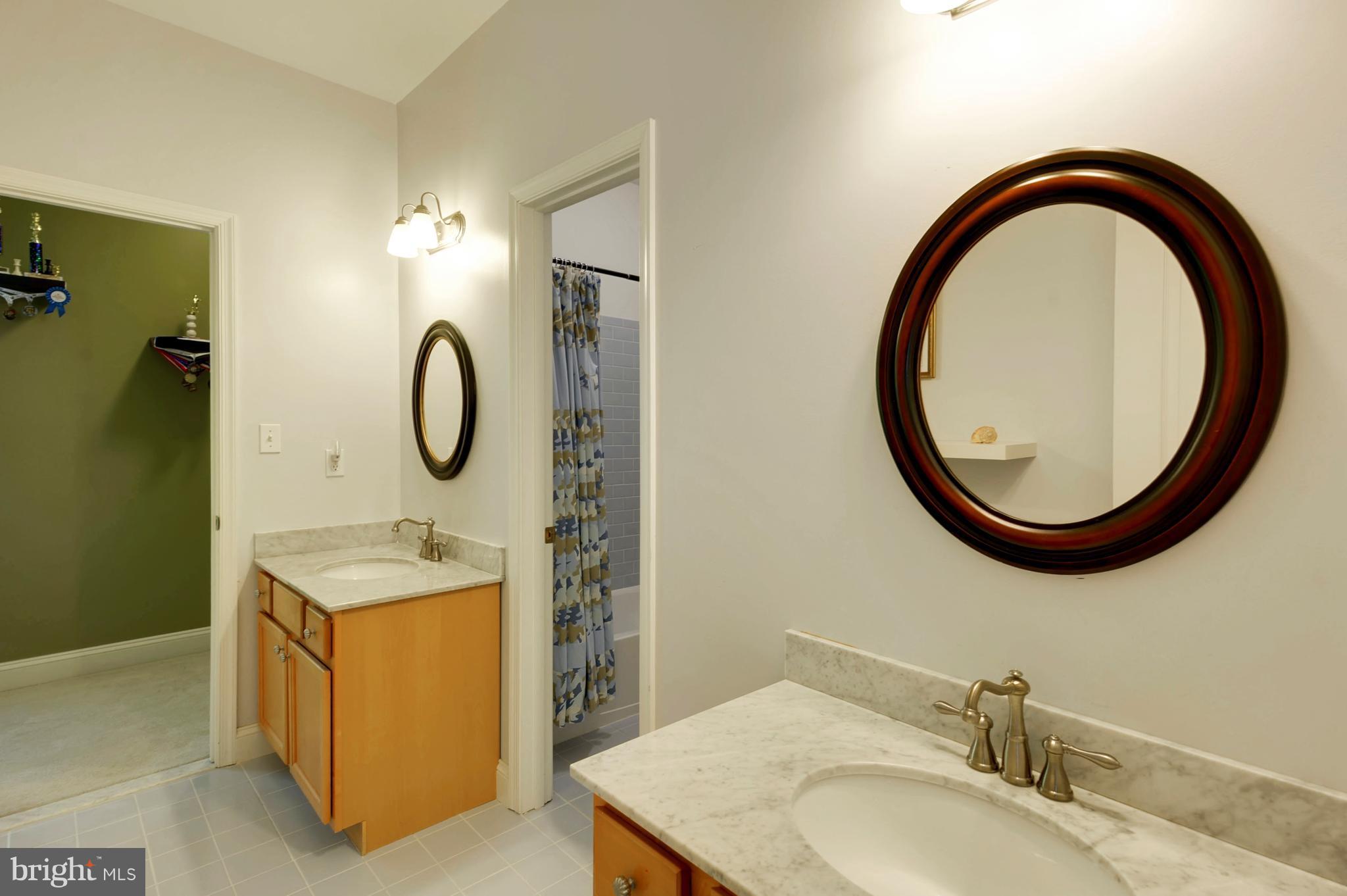 9440 Billingsley Road White Plains, MD 20695 - Photo 22 of 30 a bathroom with a sink a toilet and a mirror