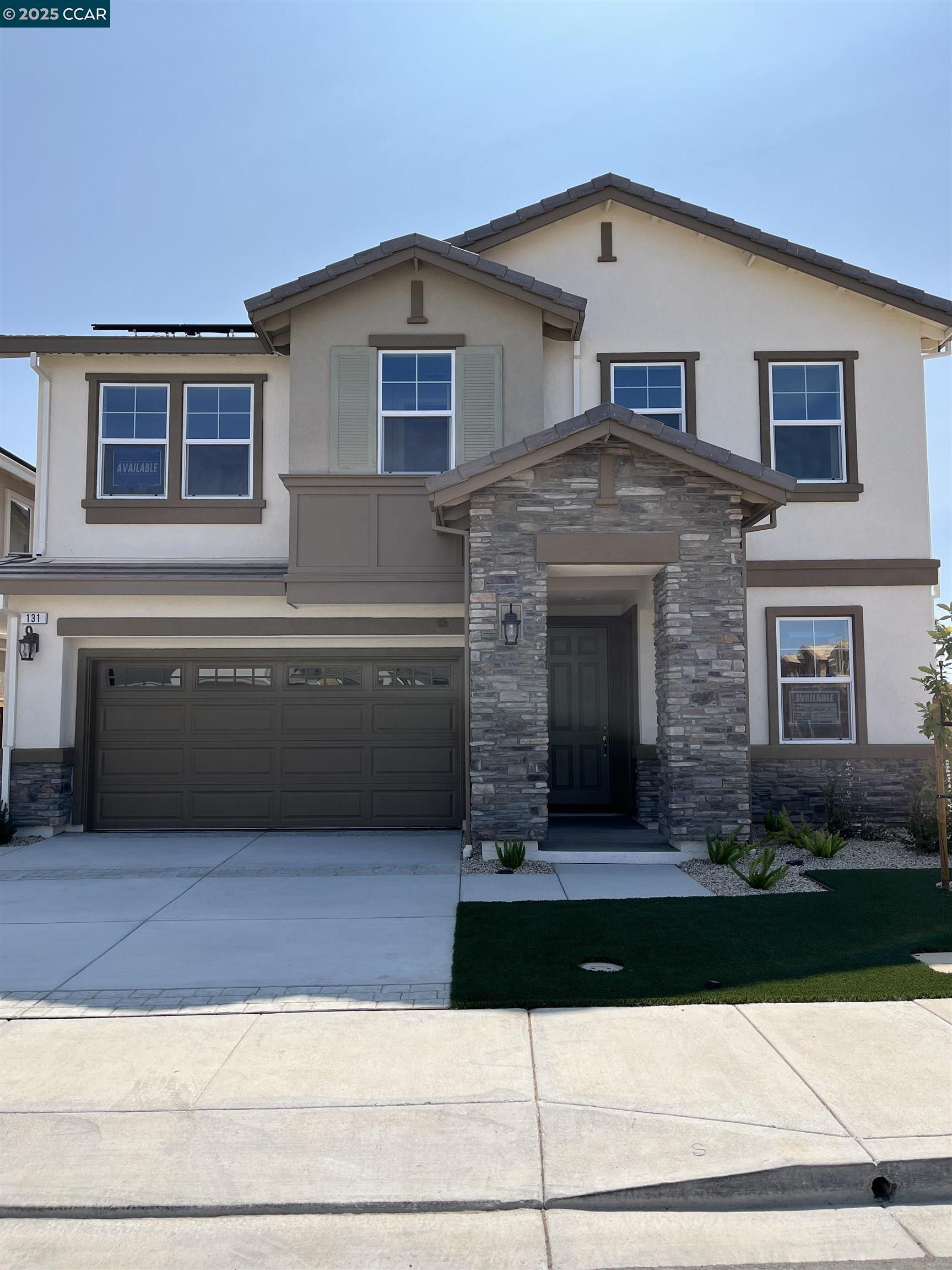 131 Orchard Way Pittsburg, CA 94565 - Photo 1 of 1 a front view of a house with a yard