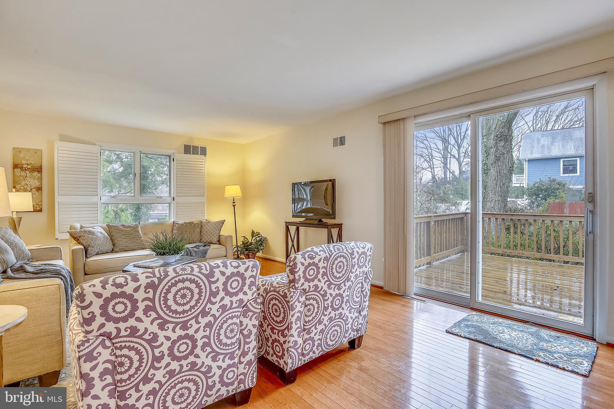 6 Devon Road Silver Spring, MD 20910 - Photo 21 of 38 Family Room addition opens to deck