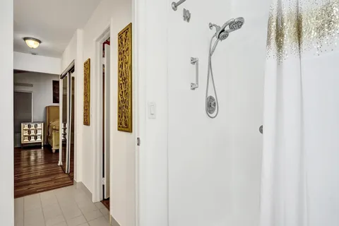 a view of swimming pool with outdoor seating and plants