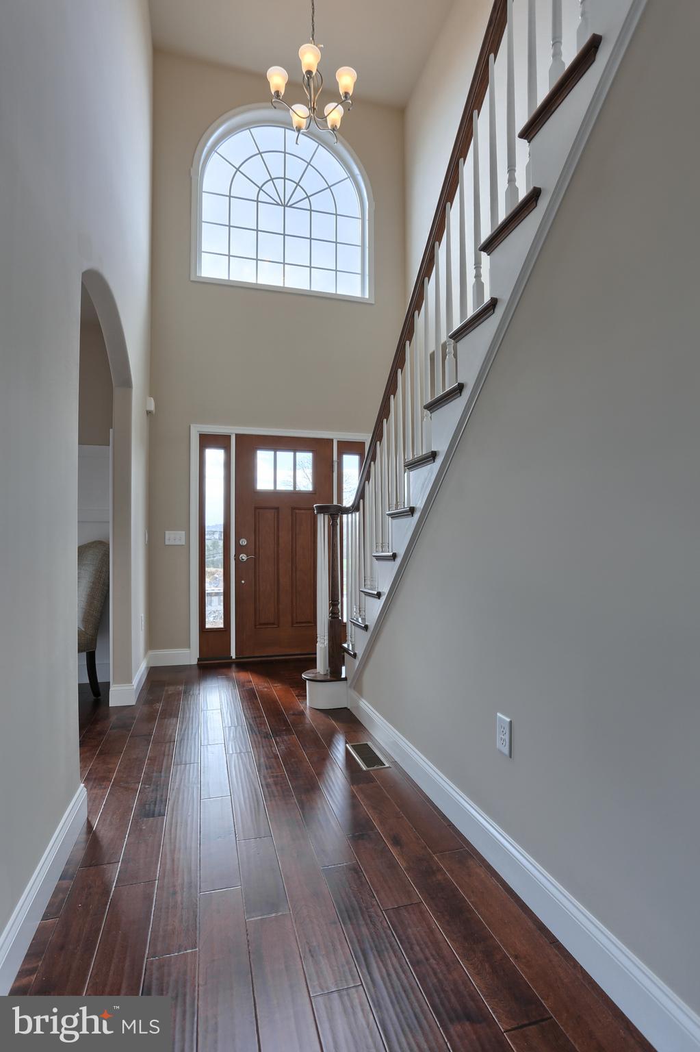 5 Rolling Meadow Road Lebanon, PA 17046 - Photo 16 of 35 a view of entryway with stairs and wooden floor