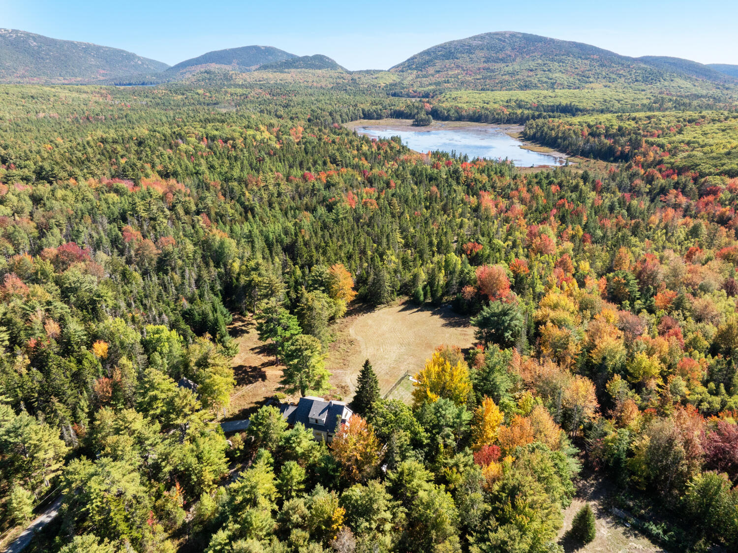 742 Eagle Lake Road Bar Harbor, ME 04609 - Photo 1 of 62 742_Eagle_Lake_Drone_022