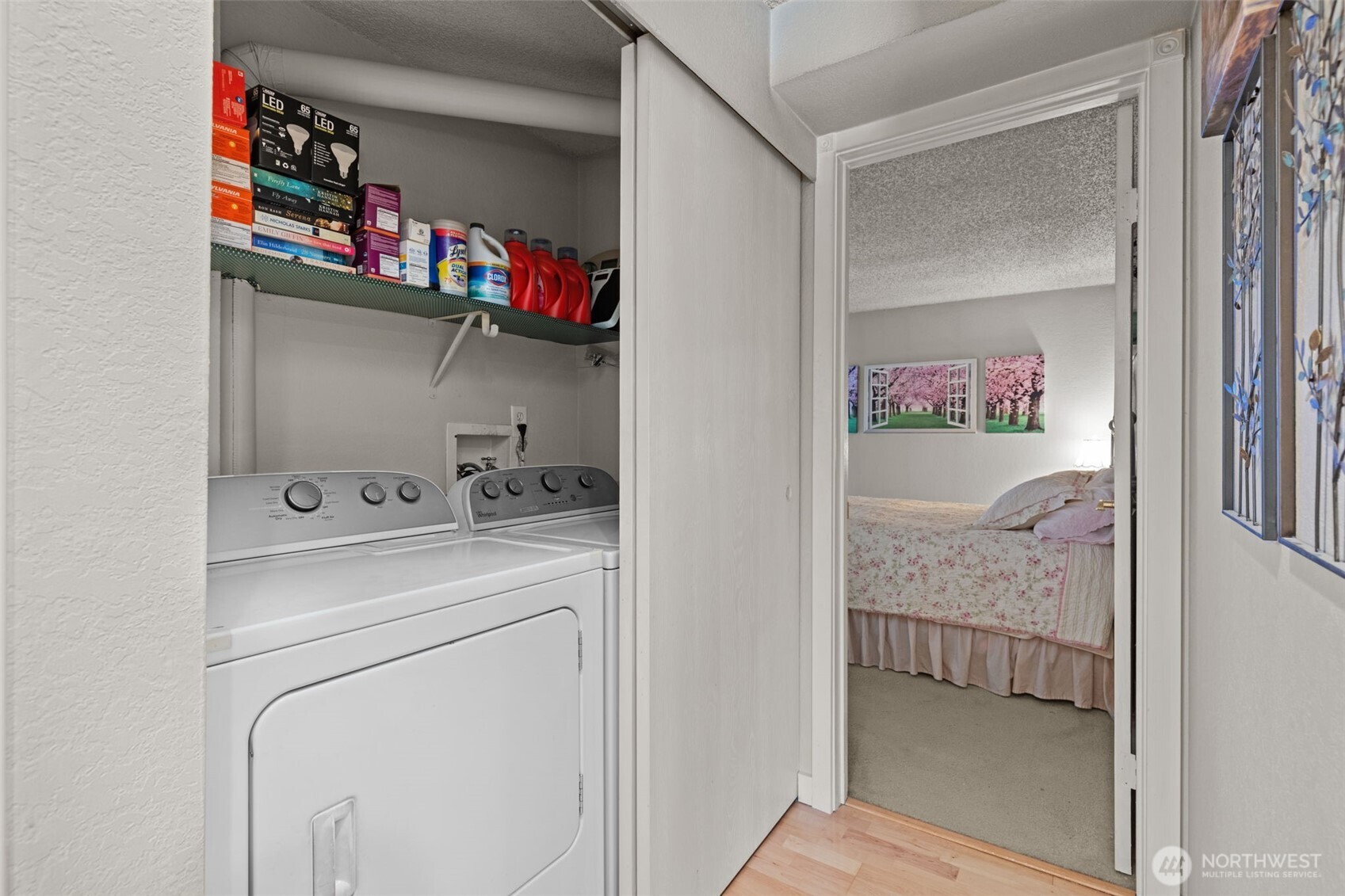 2517 Northeast 4th Street, Unit 523 Renton, WA 98056 - Photo 27 of 32 a utility room with dryer and washer