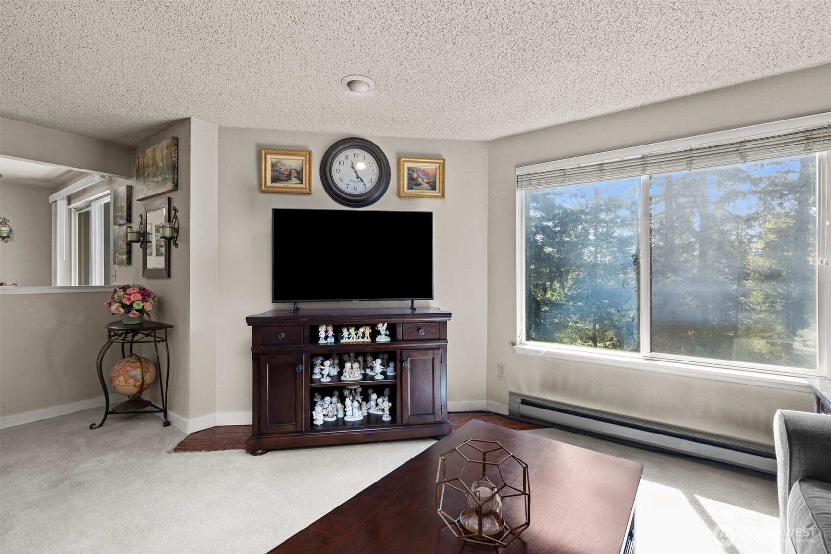 2517 Northeast 4th Street, Unit 523 Renton, WA 98056 - Photo 6 of 32 a living room with furniture and a flat screen tv