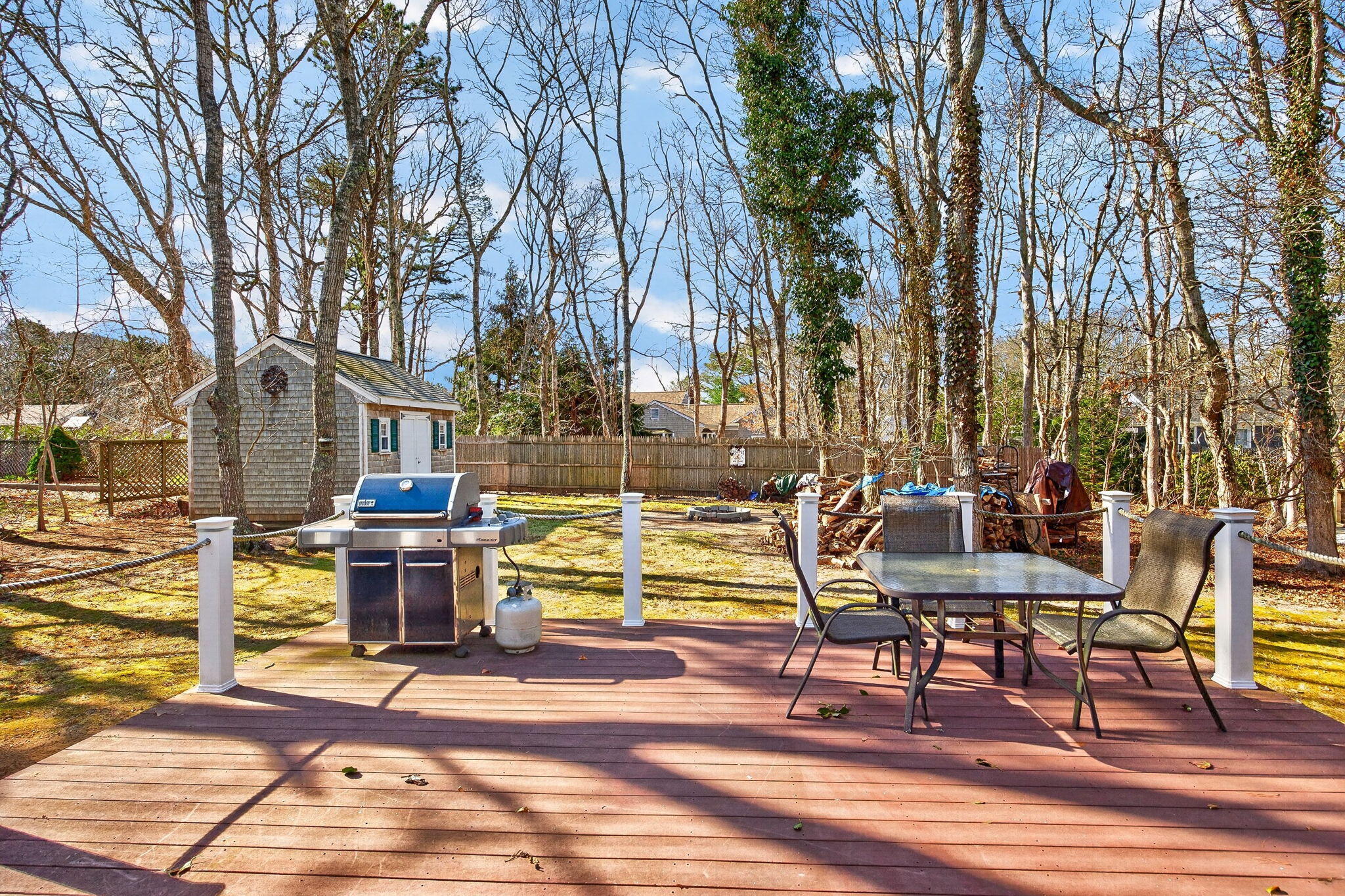 12 Inkberry Lane Harwich, MA 02645 - Photo 31 of 41 a view of outdoor space with seating