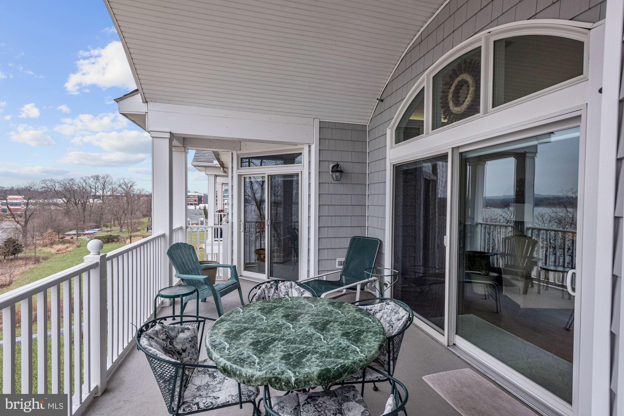 4760 Water Park Drive, Unit R Belcamp, MD 21017 - Photo 21 of 34 Private Balcony