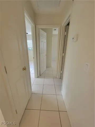 a view of empty room