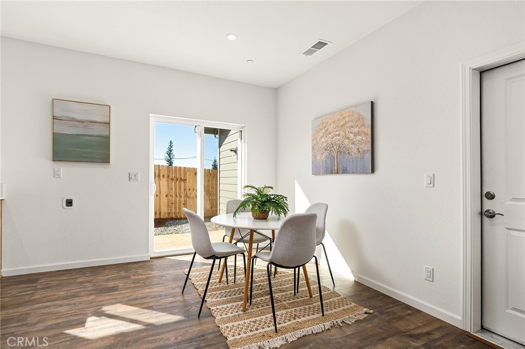 6078 Maxwell Drive Paradise, CA 95969 - Photo 17 of 44 a view of a dining room with furniture and wooden floor