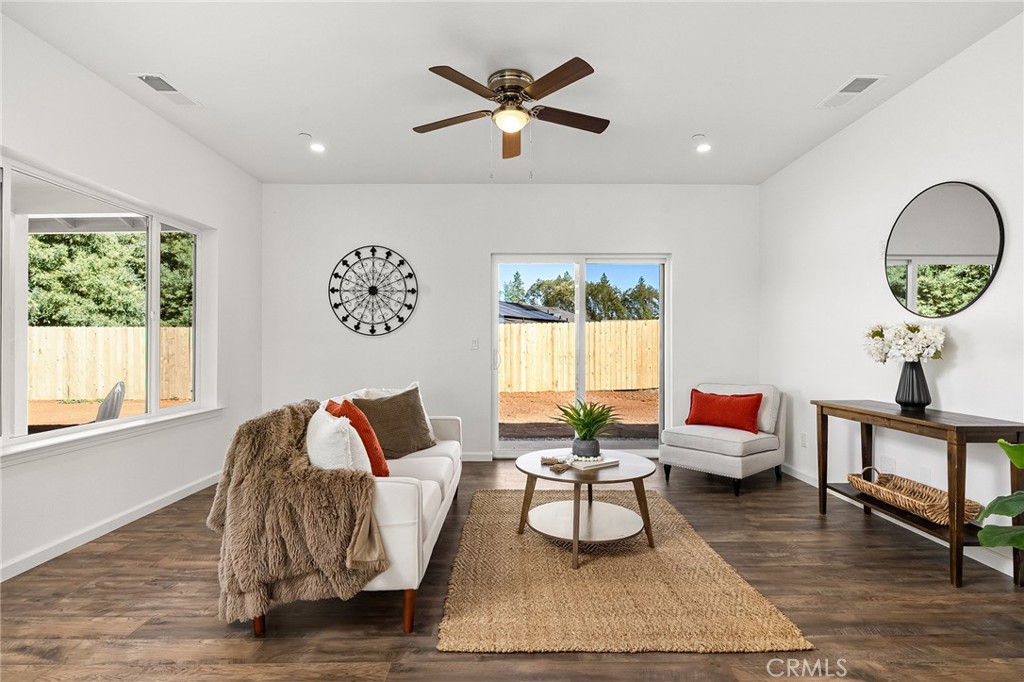 6078 Maxwell Drive Paradise, CA 95969 - Photo 9 of 44 a living room with furniture and a large window
