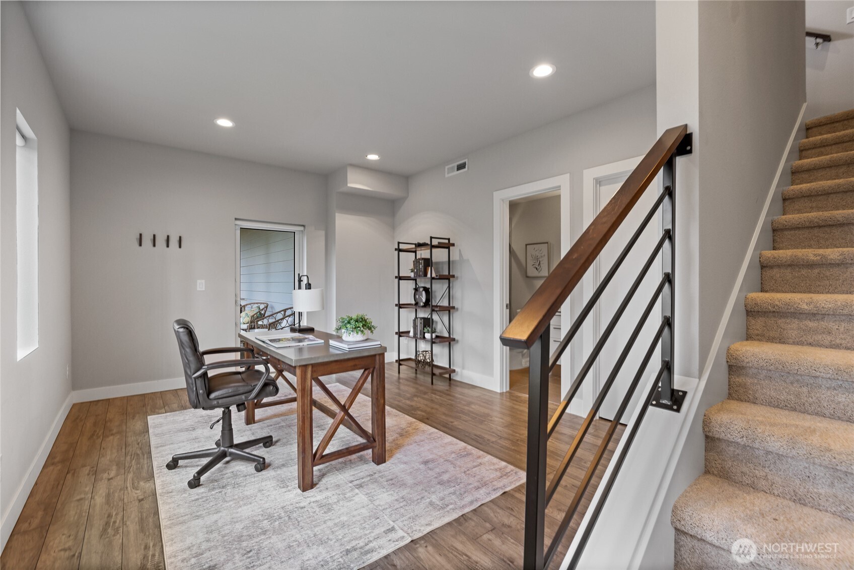 24903 123rd Place Southeast Kent, WA 98030 - Photo 34 of 40 a workspace with furniture and rug