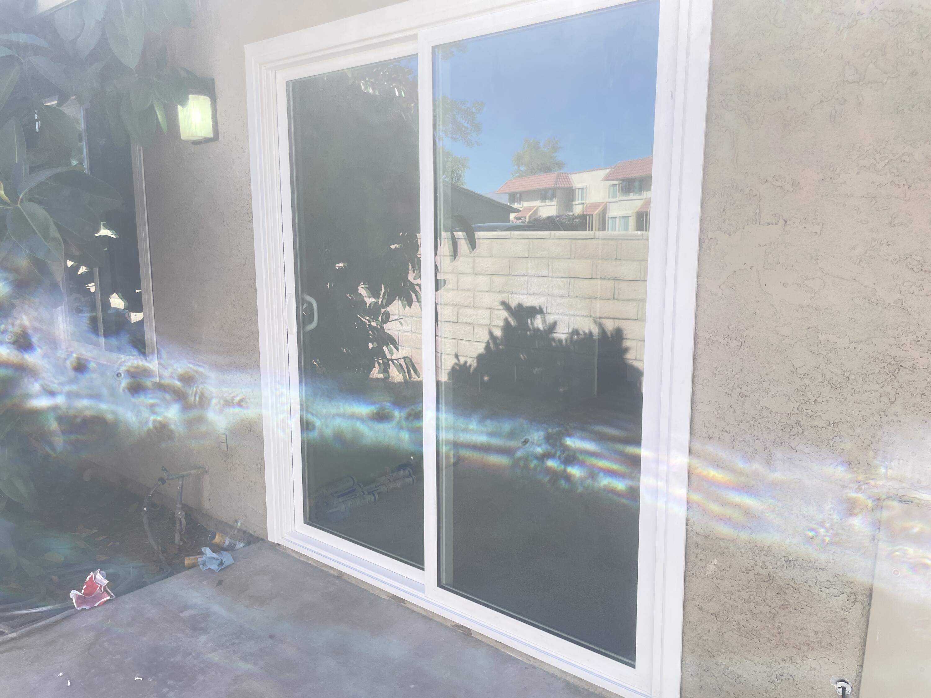 82567 Ave 48, Unit 36 Indio, CA 92201 - Photo 18 of 27 a bathroom with a glass shower door