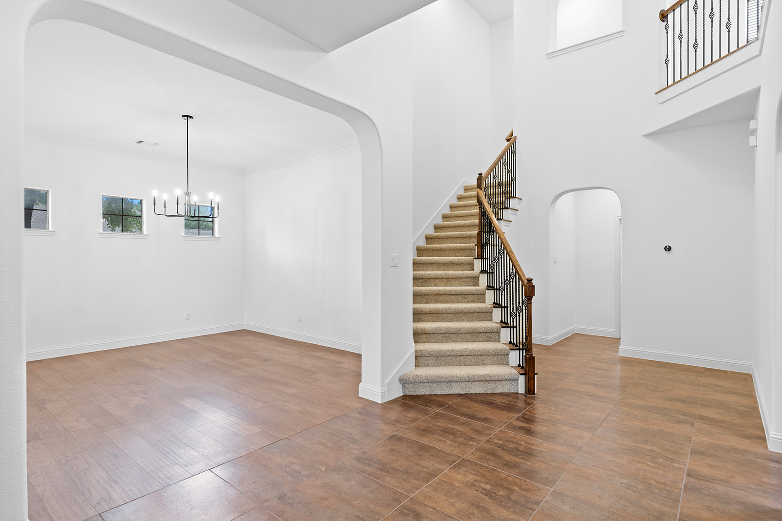 114 North Saddle Ridge Drive Cedar Park, TX 78613 - Photo 5 of 40 a view of entryway and hall with wooden floor