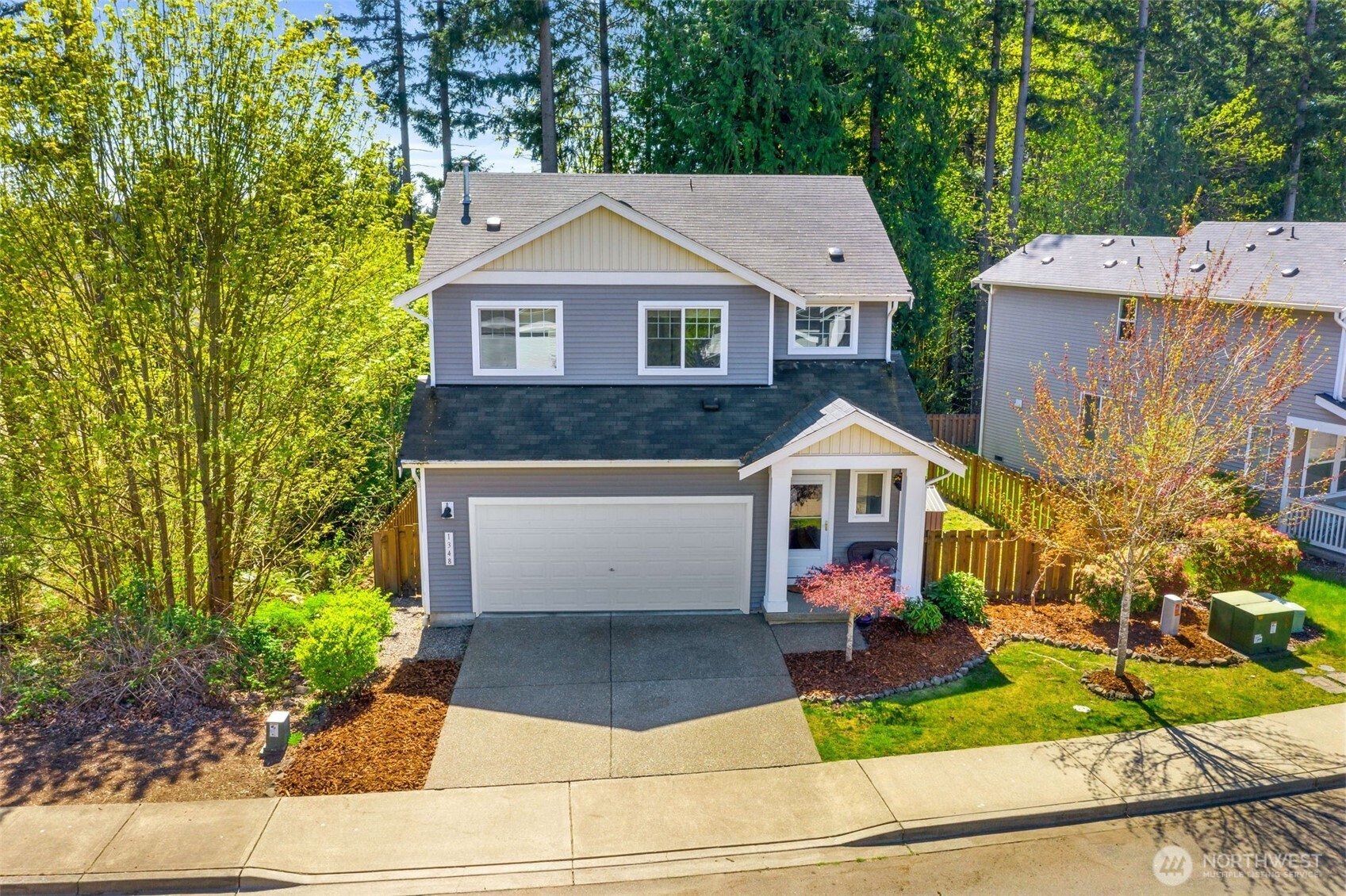 front view of house with a yard