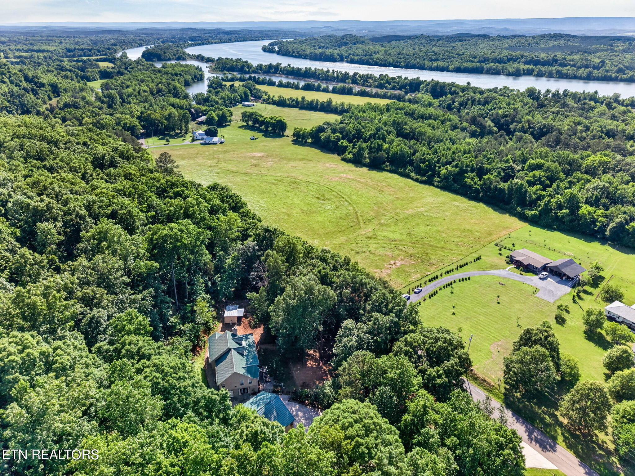 511 Lower River Road Decatur, TN 37322 - Photo 12 of 51 Aerial View w/River view