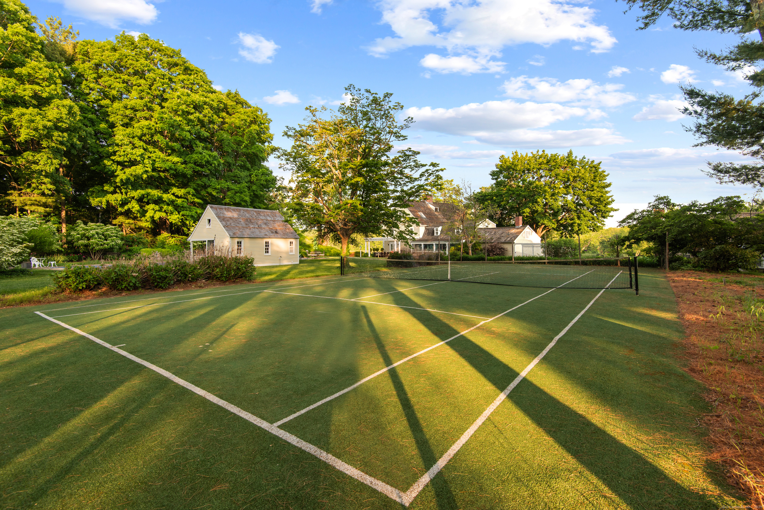 53-1 Selden Road Lyme, CT 06371 - Photo 29 of 40 Tennis court with all-weather surface.