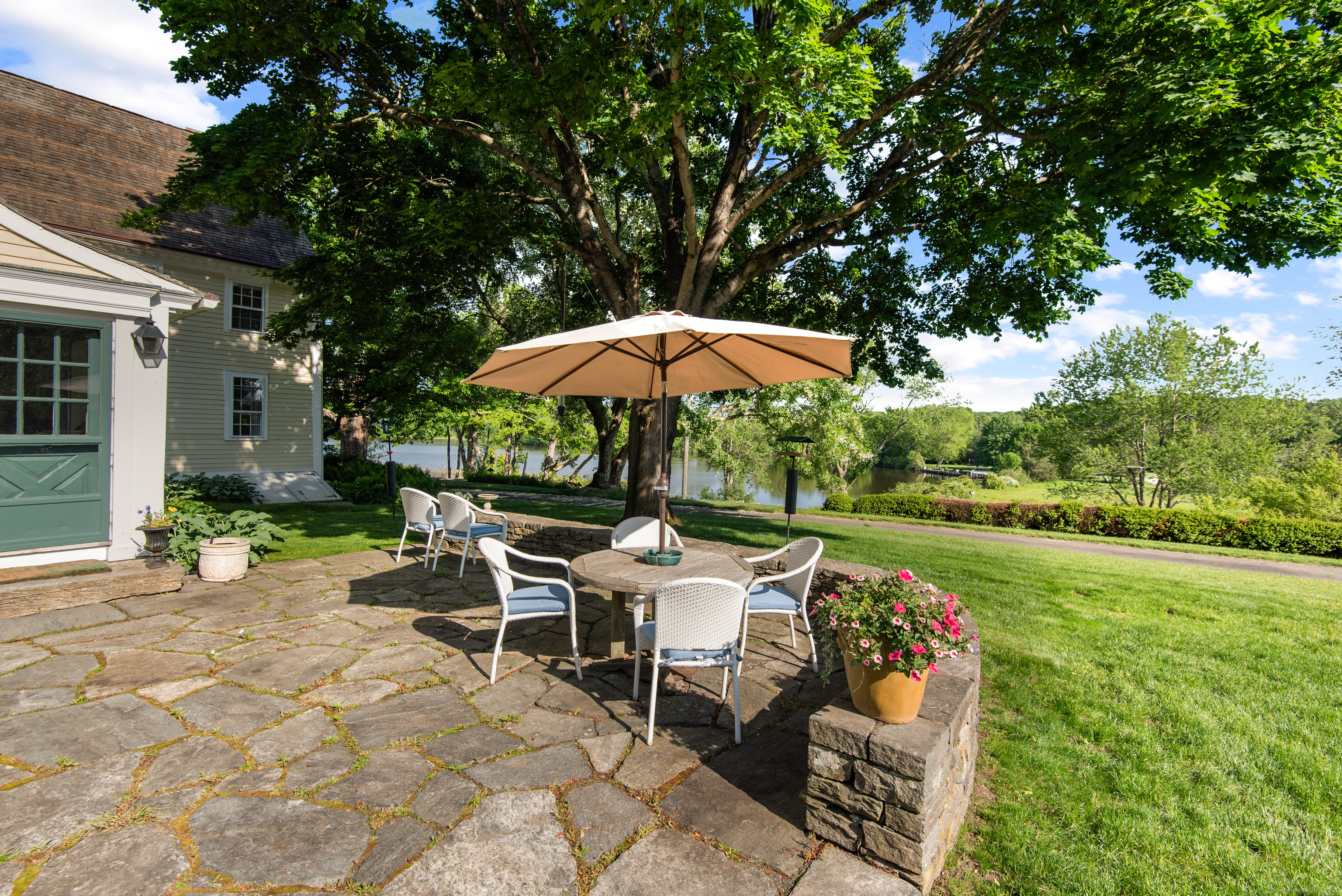 53-1 Selden Road Lyme, CT 06371 - Photo 39 of 40 Views from the main house patio to Selden Cove.