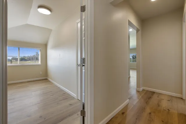 wooden floor in an empty room