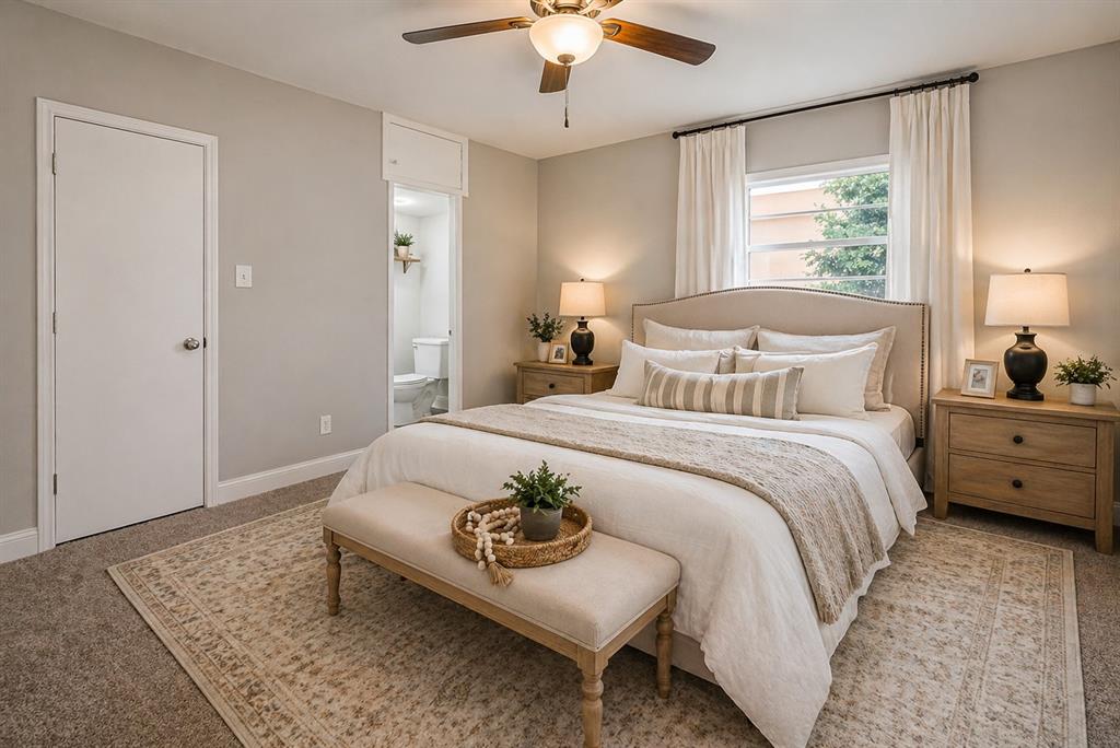 306 North Front Street Savoy, TX 75479 - Photo 11 of 27 Virtually staged bedroom