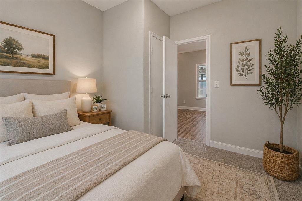 306 North Front Street Savoy, TX 75479 - Photo 18 of 27 Virtually staged bedroom