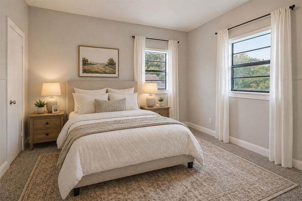 306 North Front Street Savoy, TX 75479 - Photo 24 of 27 Virtually staged bedroom