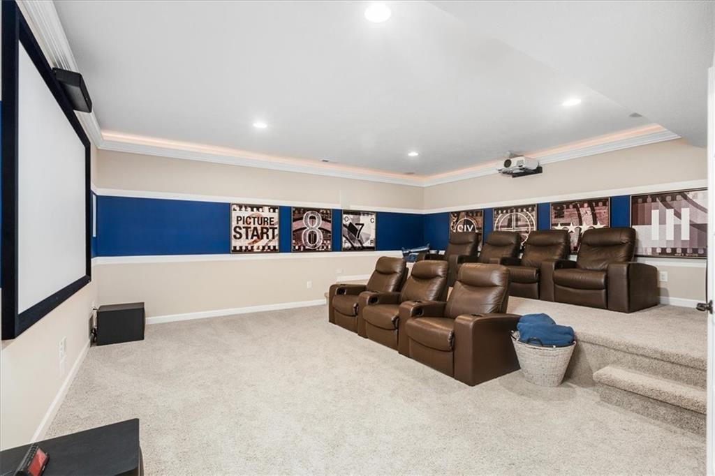 102 Minnock Drive Mars, PA 16046 - Photo 41 of 50 a living room with furniture and a flat screen tv