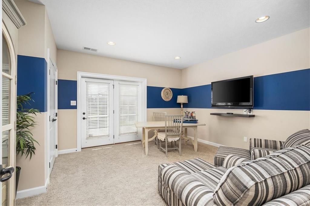 102 Minnock Drive Mars, PA 16046 - Photo 44 of 50 a view of a livingroom with furniture and a flat screen tv