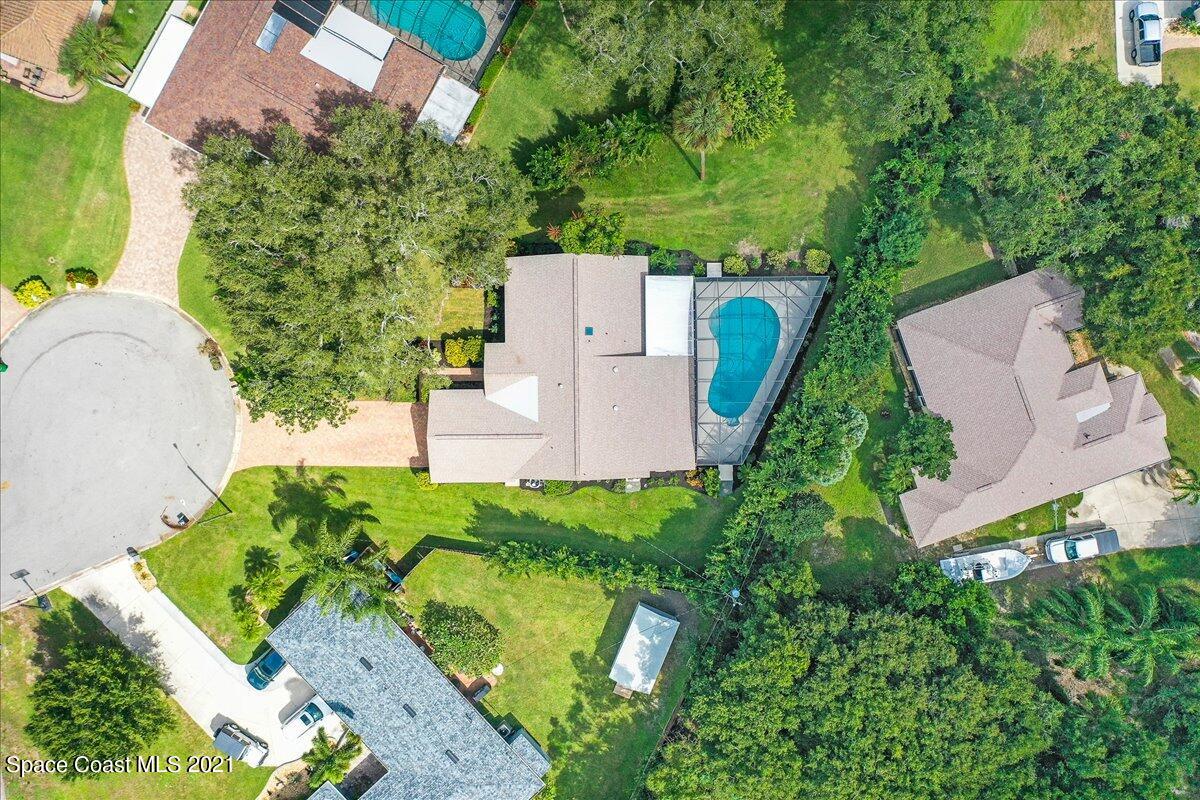 3780 Laurette Road Merritt Island, FL 32952 - Photo 36 of 46 Drone 2