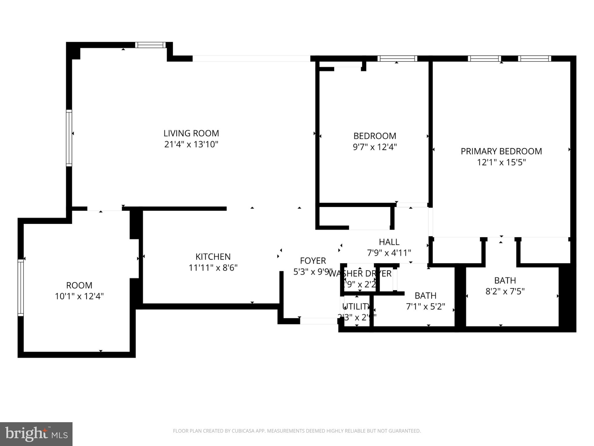 1401 North Rhodes Street, Unit 406 Arlington, VA 22209 - Photo 14 of 14 Spacious layout for modern living.