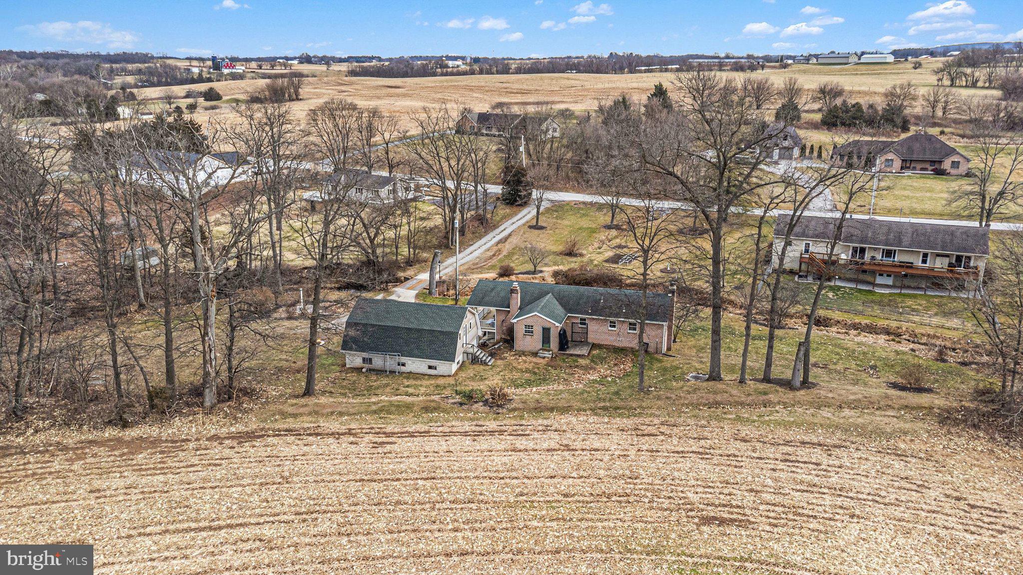 5405 West Canal Road East Berlin, PA 17316 - Photo 37 of 45 an aerial view of residential houses with outdoor space and seating