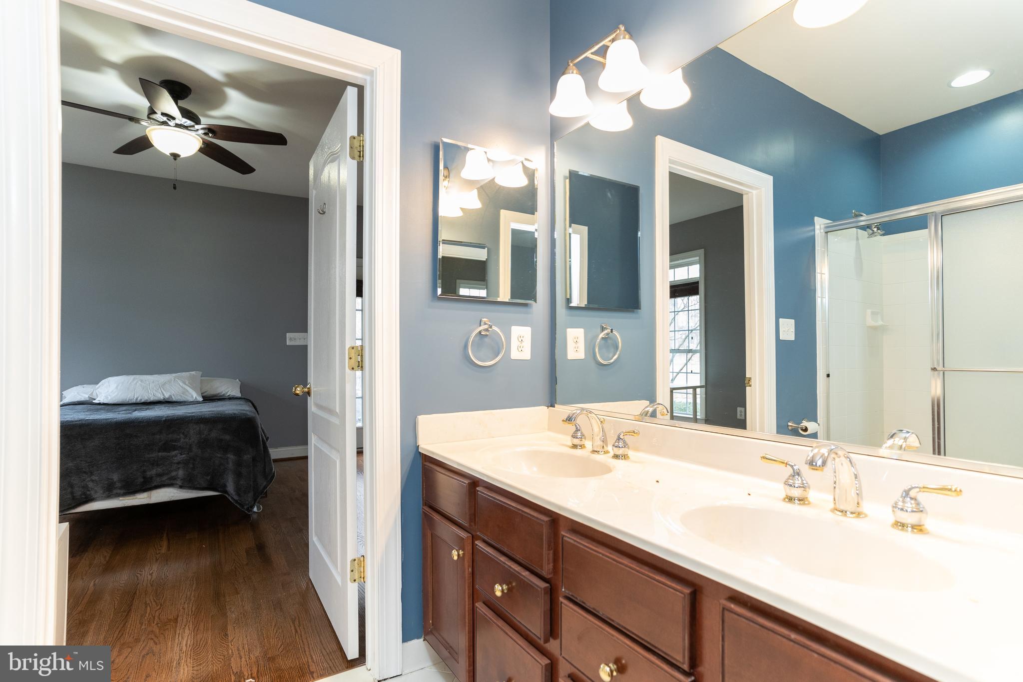 1585 Aquia Road Midland, VA 22728 - Photo 23 of 57 Large bathrooms with dual sided fireplace