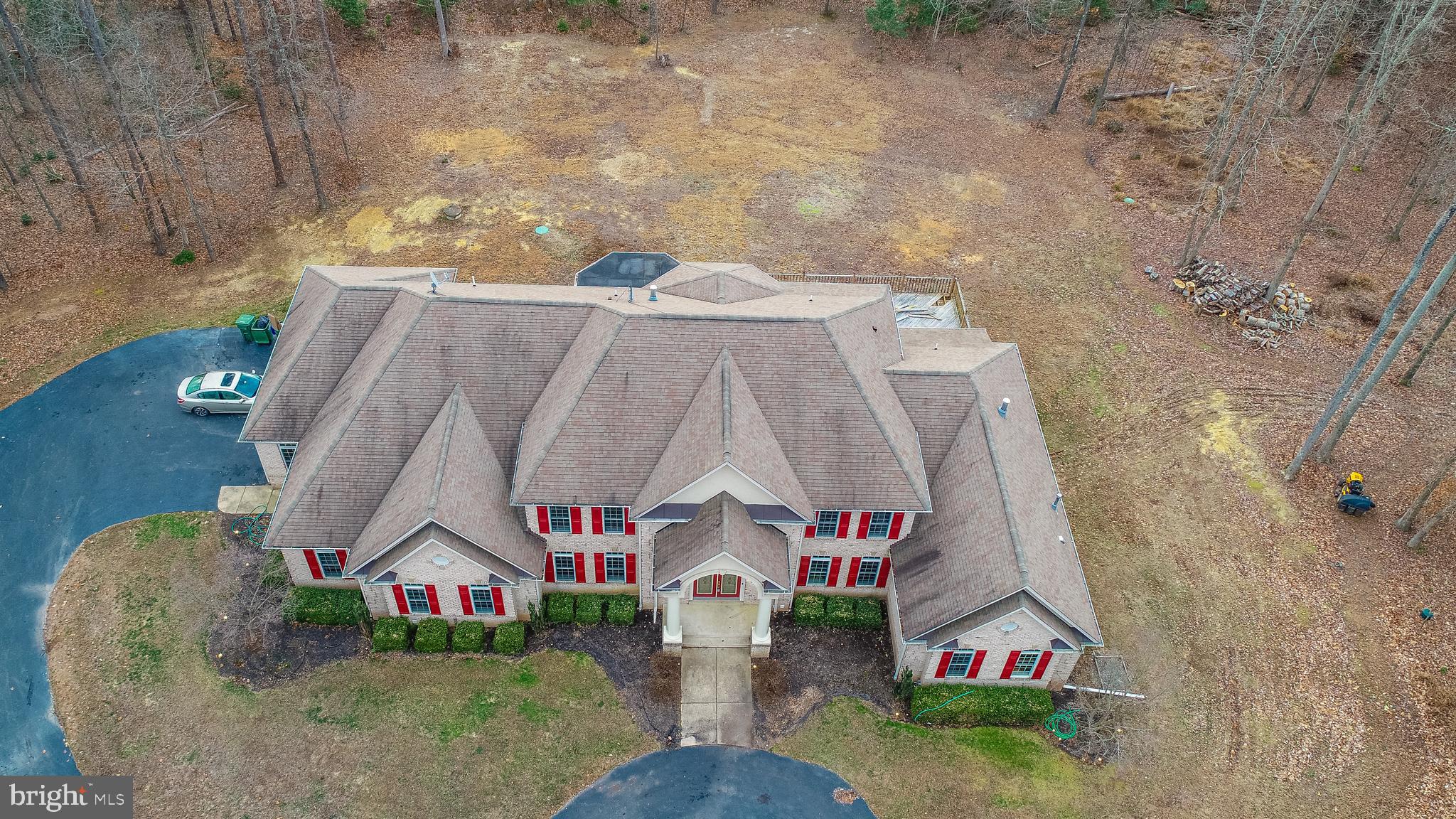 1585 Aquia Road Midland, VA 22728 - Photo 4 of 57 Overhead shot showing the roof lines