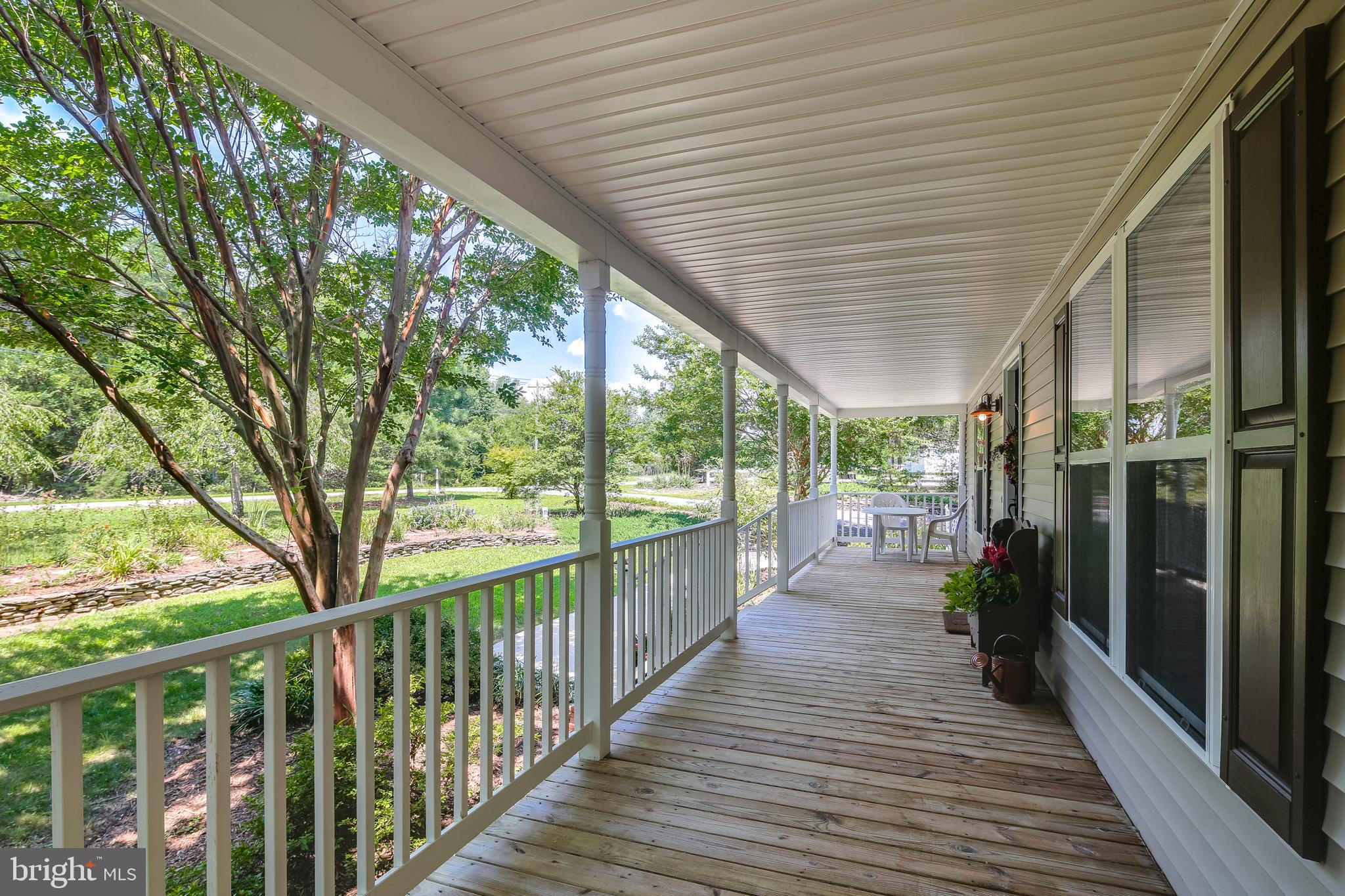 3895 Hunting Creek Road Huntingtown, MD 20639 - Photo 18 of 25 large front porch