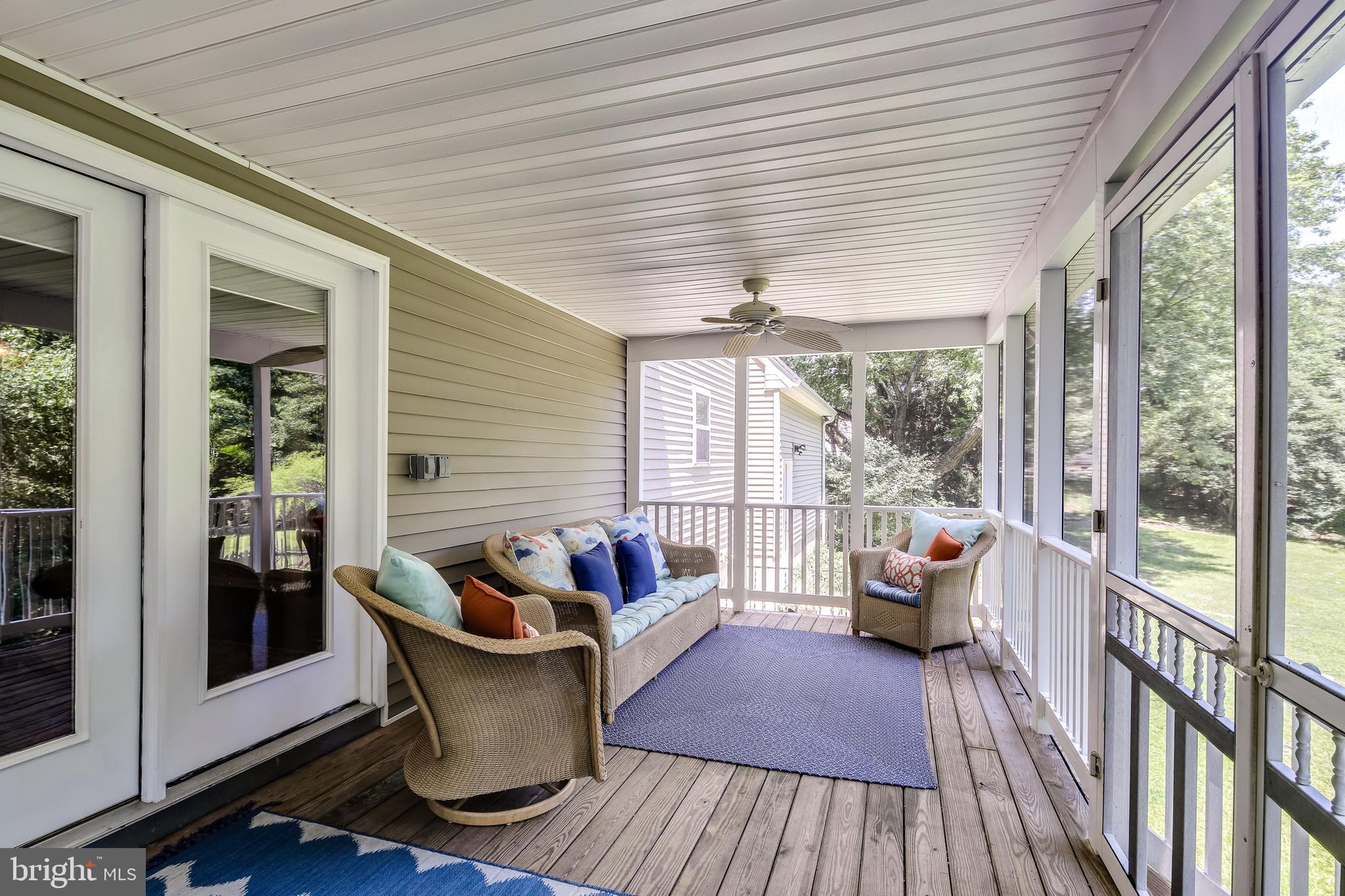 3895 Hunting Creek Road Huntingtown, MD 20639 - Photo 19 of 25 Large screened in deck