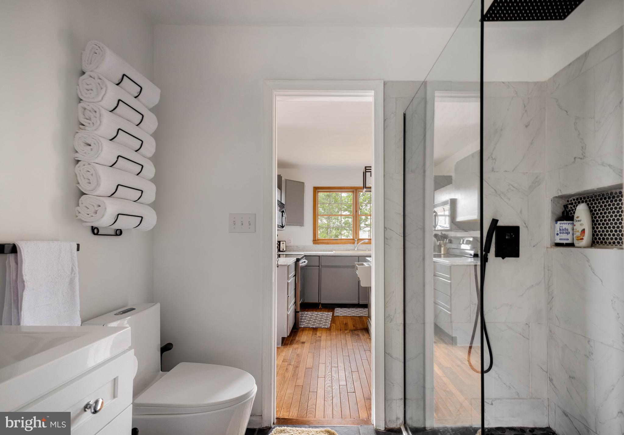 170 Cardinal Lane Berkeley Springs, WV 25411 - Photo 18 of 26 a bathroom with a toilet and a shower