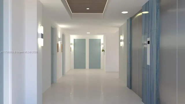 a view of a hallway
