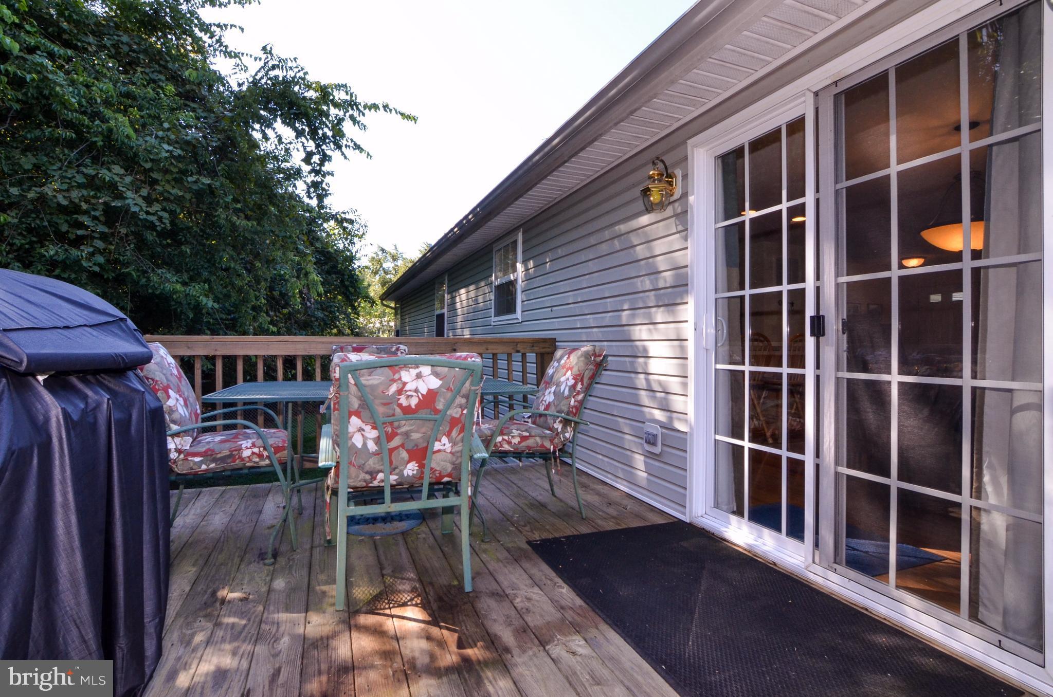 303 Blackwell Road Colonial Beach, VA 22443 - Photo 19 of 27 French Doors from Dining Room to Deck