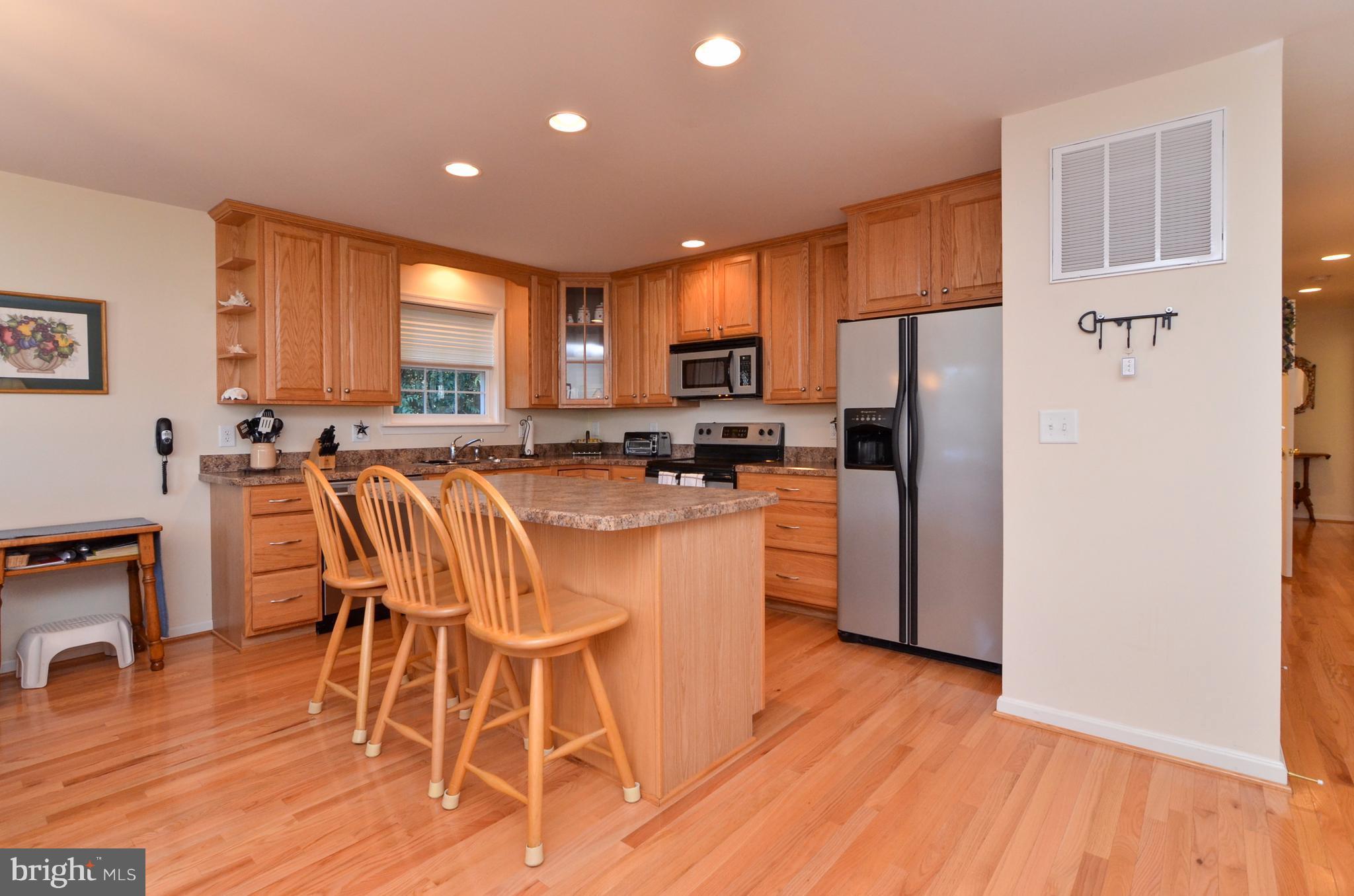 303 Blackwell Road Colonial Beach, VA 22443 - Photo 9 of 27 Kitchen w/Hardwood Floors