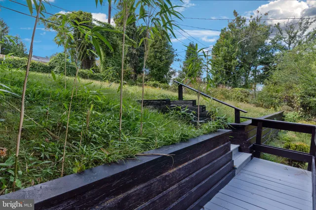 a view of balcony and deck