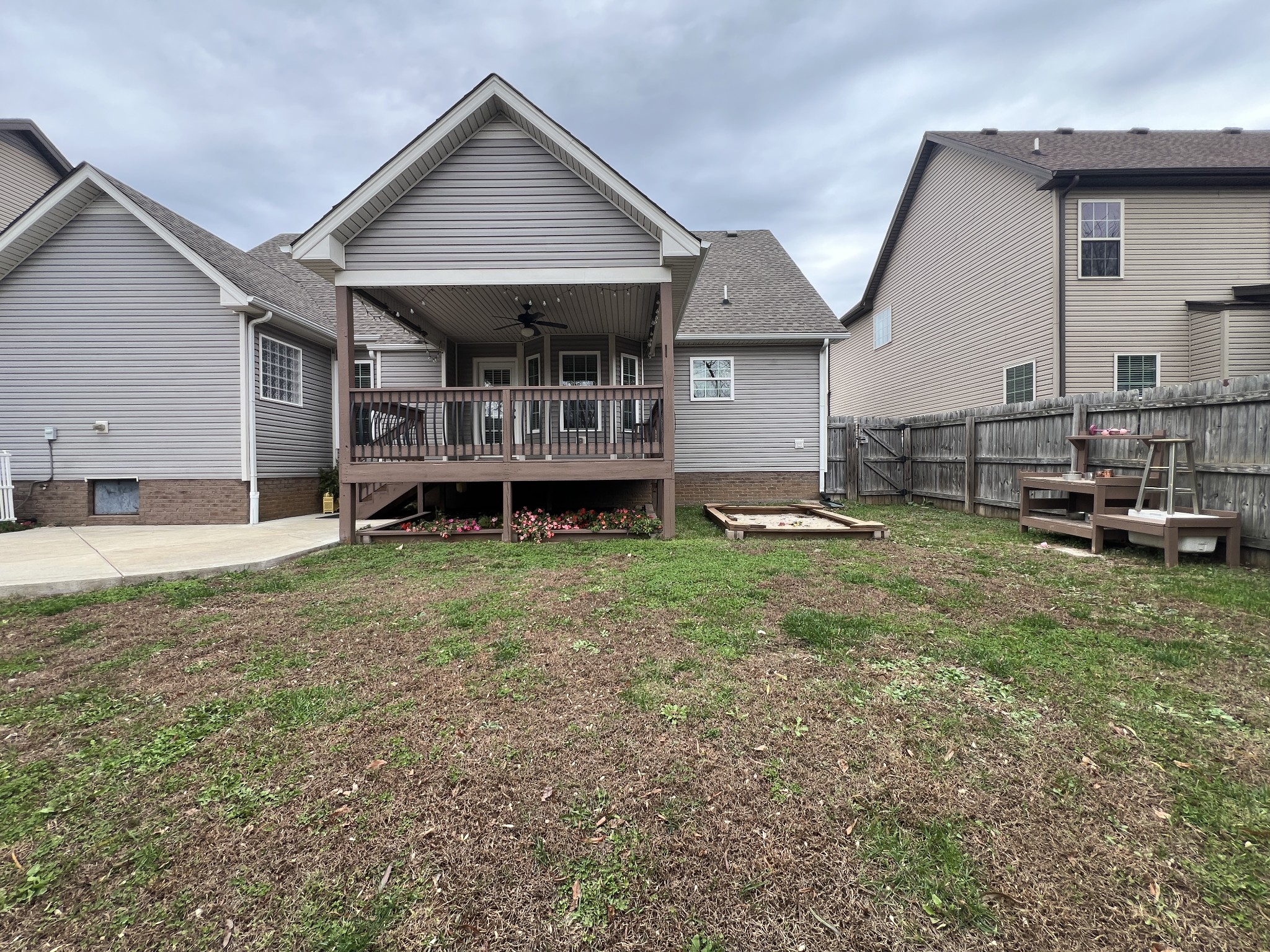 1745 Apache Way Clarksville, TN 37042 - Photo 28 of 28 a view of a house with backyard and porch