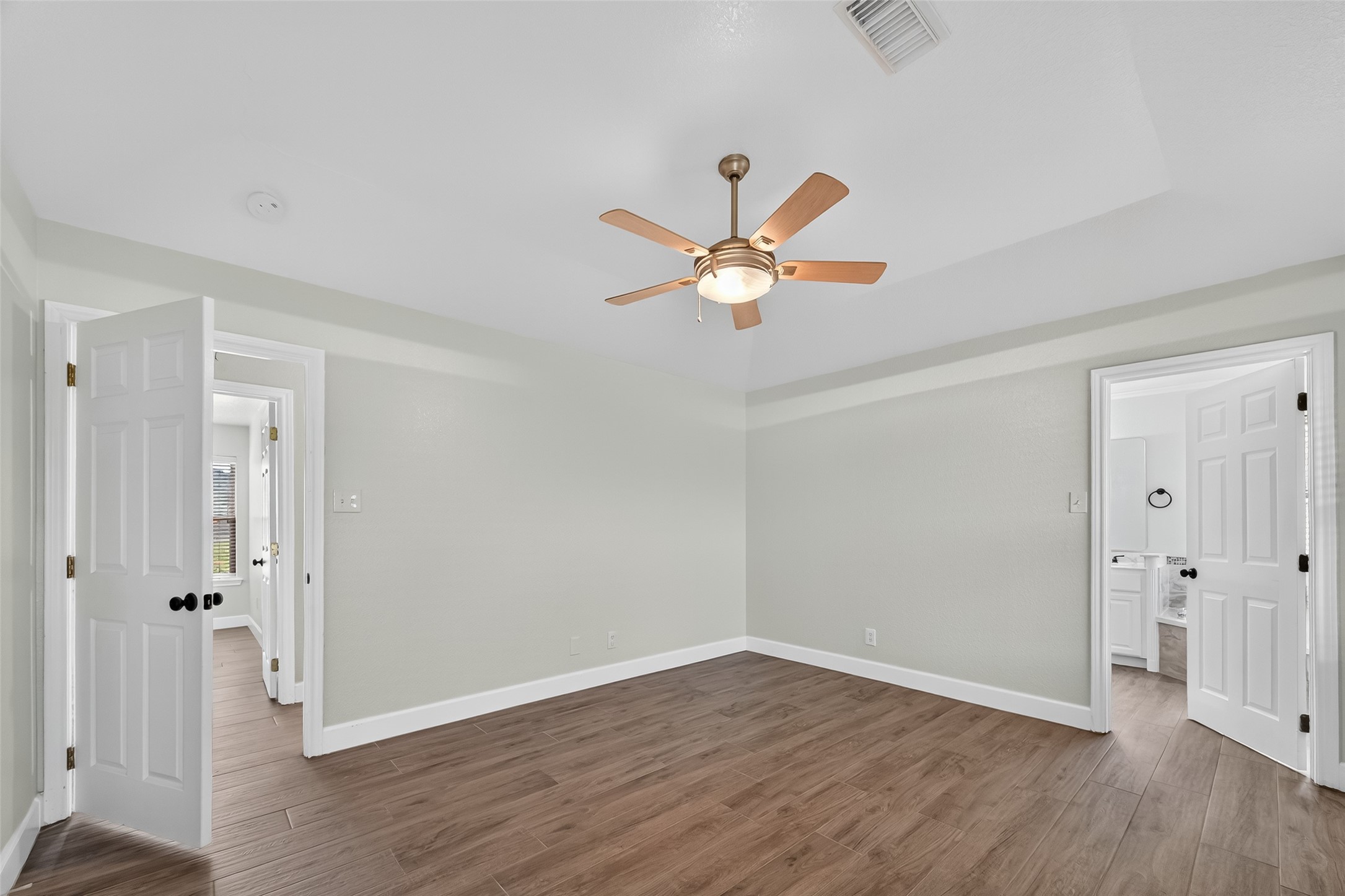 1030 Ginger Street Santa Fe, TX 77517 - Photo 24 of 50 wooden floor in an empty room with a window