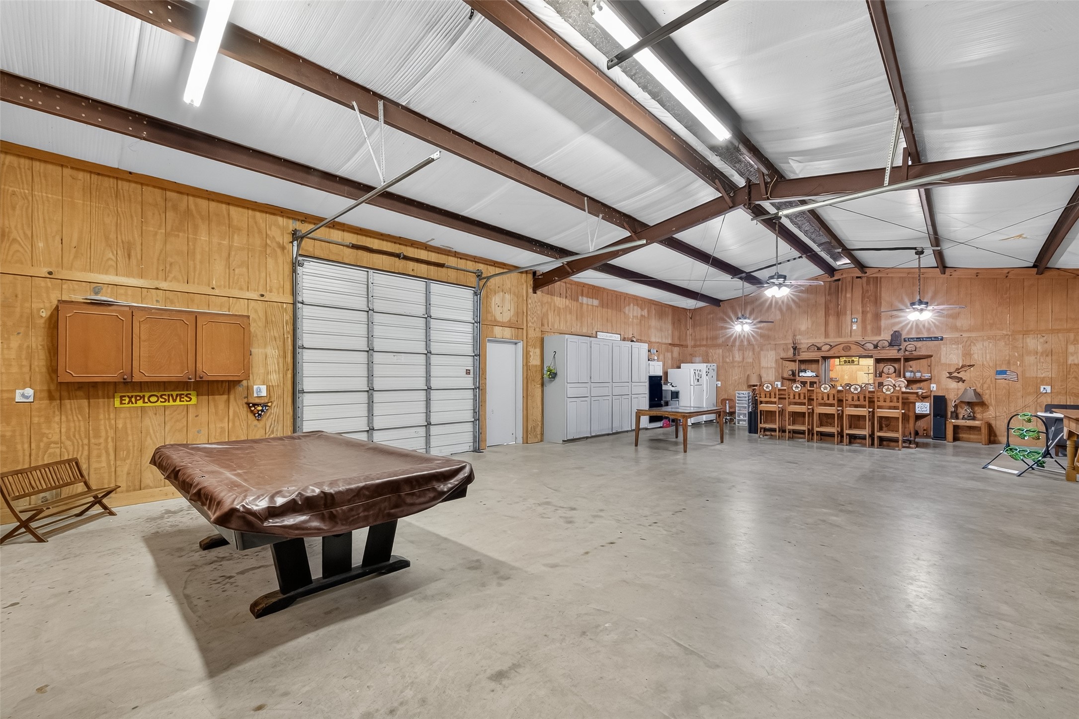 1030 Ginger Street Santa Fe, TX 77517 - Photo 34 of 50 a view of a garage with furniture
