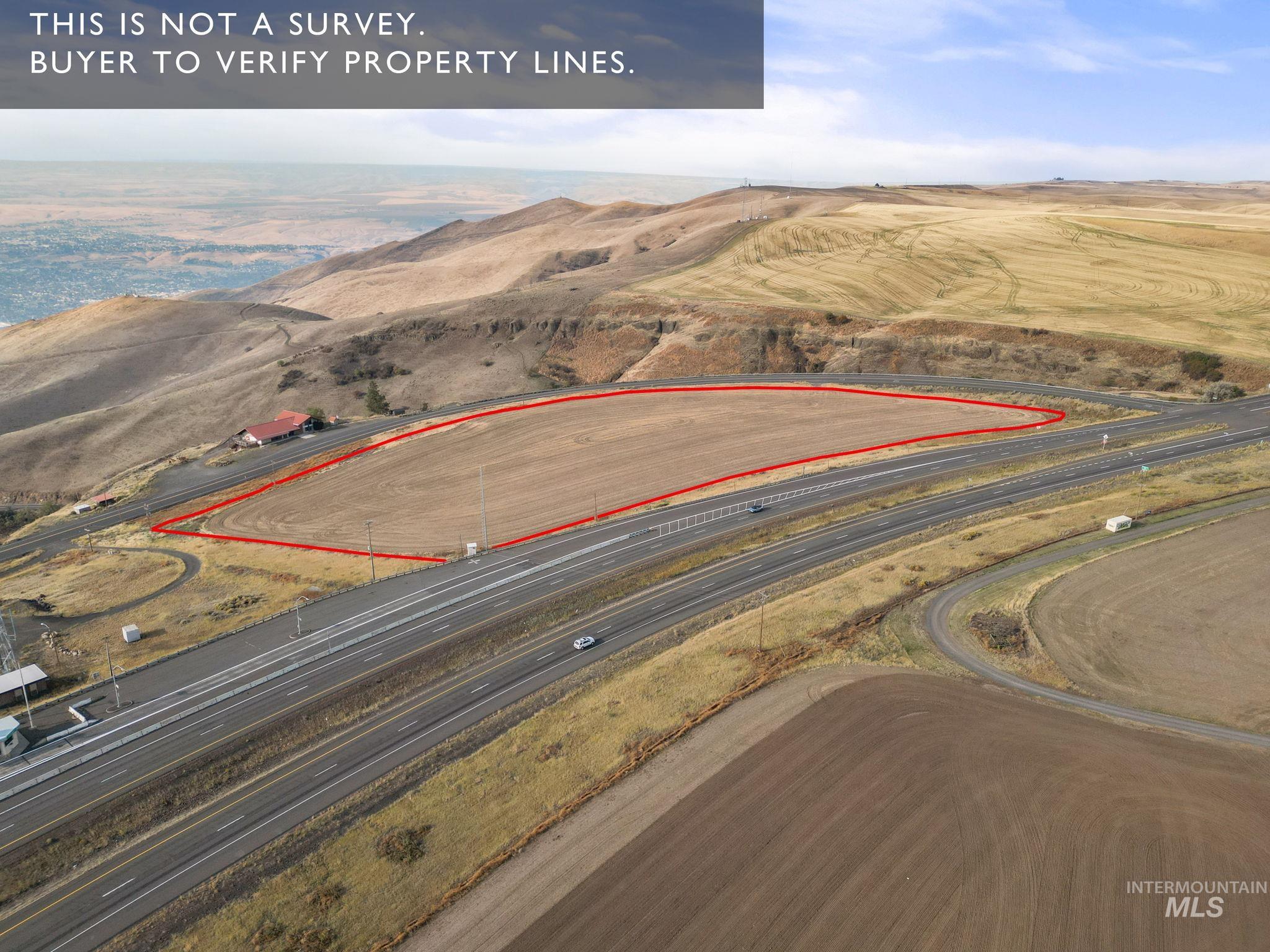 95 Lewiston Id 83501 Genesee, ID 83832 - Photo 4 of 13 View of property location with property boundaries highlighted