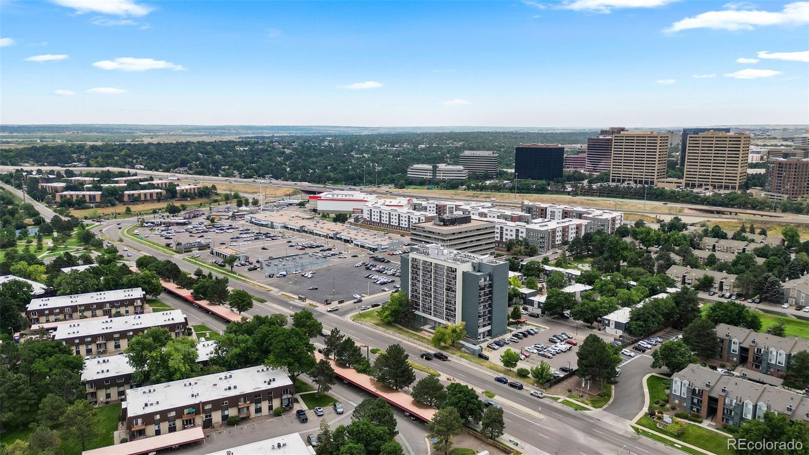 7495 East Quincy Avenue, Unit 202 Denver, CO 80237 - Photo 24 of 28 an aerial view of city