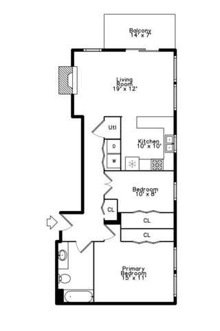 $2,645 | 1415 Sherman Avenue, Unit 207, Evanston, IL 60201
