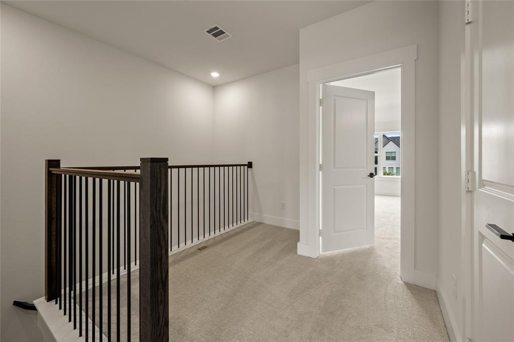2550 Brunswick Way Allen, TX 75013 - Photo 14 of 24 a view of a hallway with entryway door