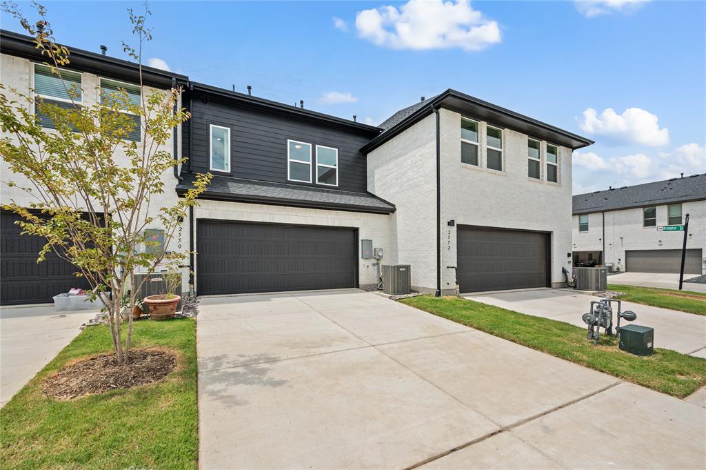 2550 Brunswick Way Allen, TX 75013 - Photo 21 of 24 a front view of a house with yard